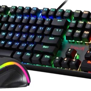 Teclado mecánico RGB + Mouse gamer
